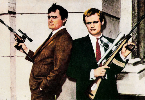 Robert Vaughn and David McCallum in The Man from U.N.C.L.E. (1964–1968)