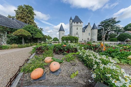 Loire Valley castle vegetable garden