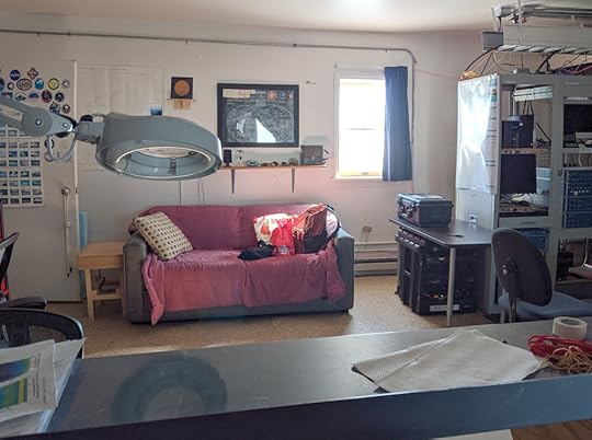 And, if you were waylaid by a blizzard (being up high, one is more exposed, and the weather could often differ substantially from what was happening at base), there was a comfortable place to have a little nap.