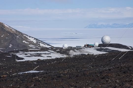 … That is Phoenix Airfield, the landing strip for the big planes, and while Shelley and I were up there, a C-17 came in.