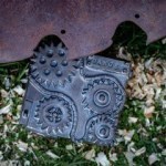 Steampunk ceramic pottery box