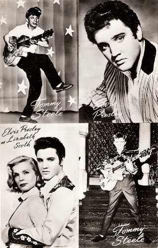 Tommy Steele, Elvis Presley, Lizabeth Scott