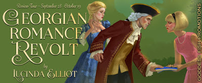 Goddess Fish review tour banner for Georgian Romance Revolt