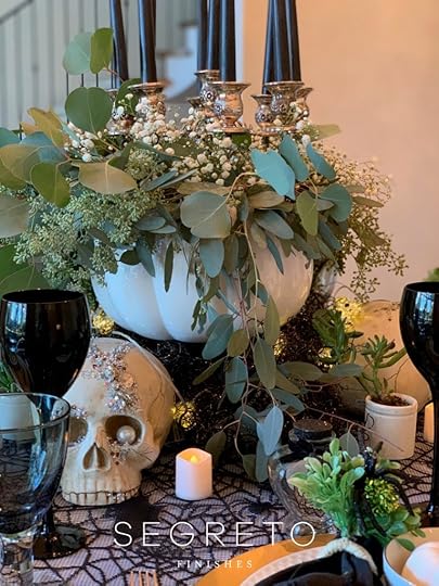 Up close of the centerpiece