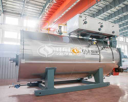 Gas fired steam boilers