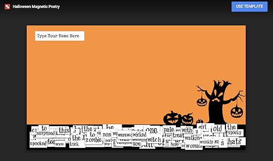 Halloween Magnetic Poetry
