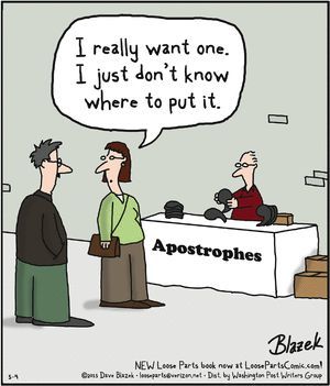apostrophes