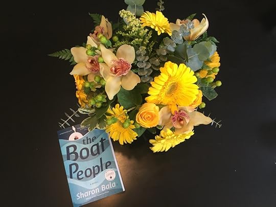 Congratulatory flowers from my editor, Anita and the team at M&S, who - let’s face it - are the reason there is a book at all and that it’s any good.