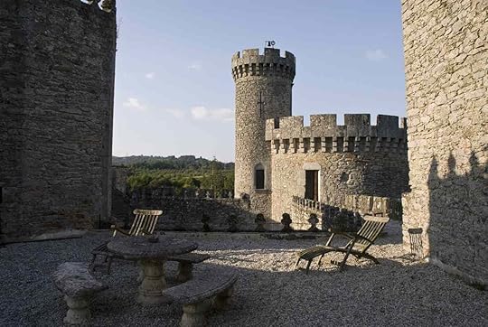 montbrun castle Views from the tower