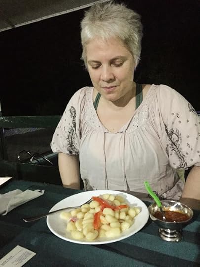 Gnocchi at Mole Motel, Mole National Park, Ghana