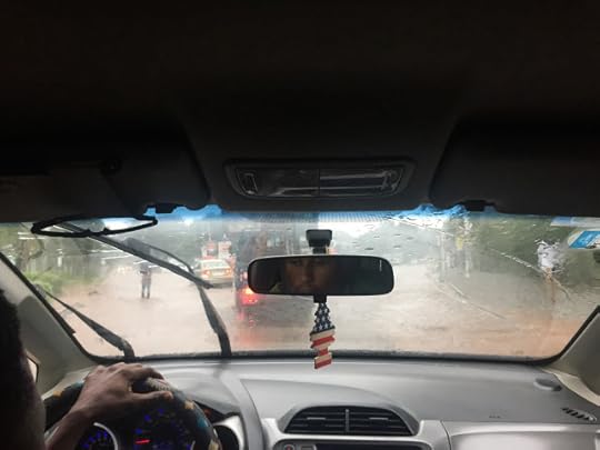 Huge storm in Accra, Ghana