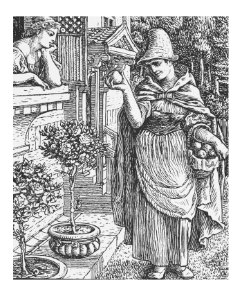 Snow White illustrated by Walter Crane