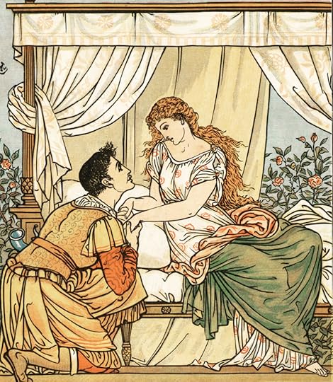 Sleeping Beauty illustrated by Walter Crane