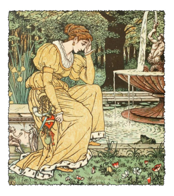 The Frog Prince illustrated by Walter Crane