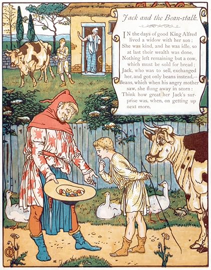 Jack and the Beanstalk illustrated by Walter Crane