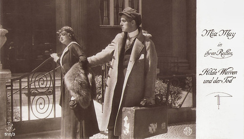 Mia May and Bruno Kastner in Hilde Warren und der Tod (1917)