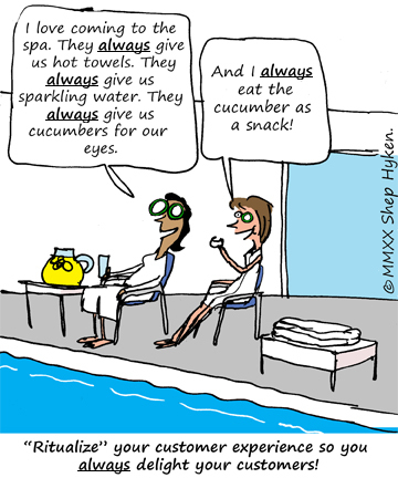 Two Woman at a Spa with Cucumbers on Their Eyes