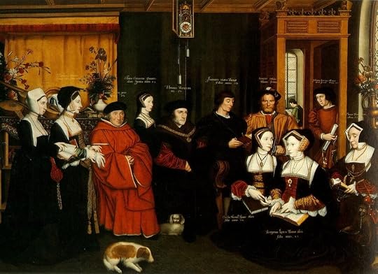 copy of a lost painting of Thomas More’s family (1592), by Hans Holbein t