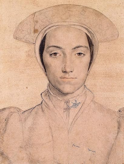 An unidentified woman, previously identified as Amalia of Cleves, by Hans Holbein the Younger, c. 1539