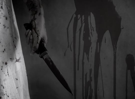 Blood and knife, radio horror frightnight