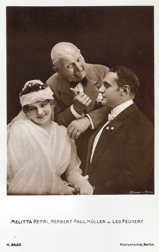 Leo Peukert, Melitta Petri and Herbert Paul Müller in Wer niemals einen Rausch gehabt (1918)