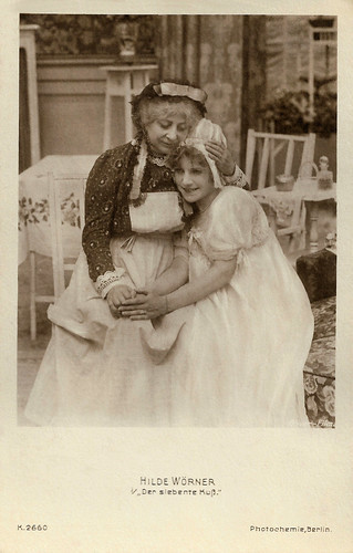 Hilde Wörner in Der siebente Kuß (1918)