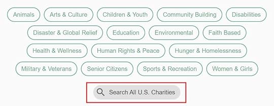 search all U.S. charities