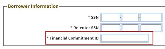 Loan Number field