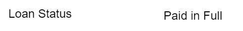SBA loan status
