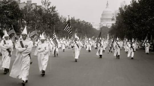 Ku Klux Klan parade in DC in 1927 (GETTY IMAGES)