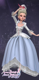 Blue Queen Marie Dress