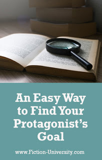 finding goals, plotting with goals, protagonist