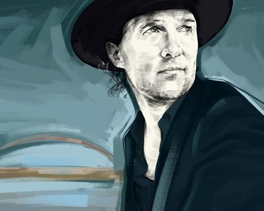 Illustration of Matthew McConaughey