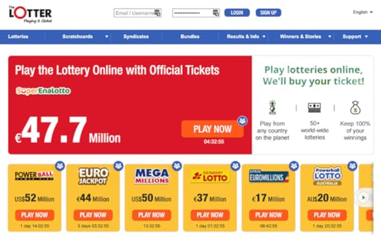 theLotter homepage