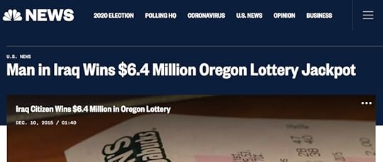 CBS News: Iraqi lottery winner via theLotter