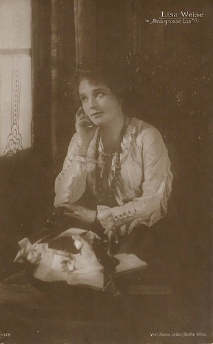 Lisa Weise in Das grosse Los (1917)