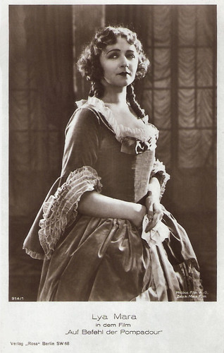 Lya Mara in Auf Befehl der Pompadour (1924)