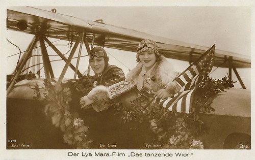 Lya Mara and Ben Lyon in Das tanzende Wien (1927)