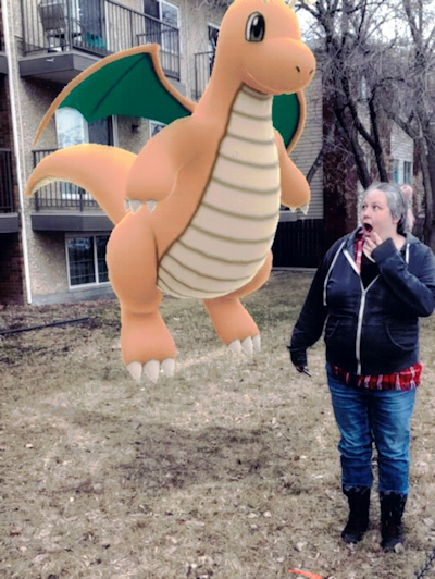 Oh, no! Rhonda’s being attacked by a Pokémon!