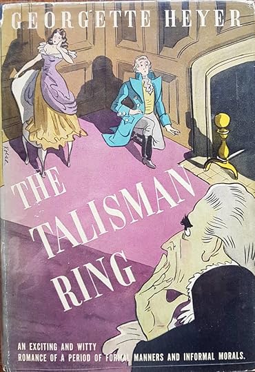 The Talisman Ring was first published in America in 1936 by Doubleday Doran. This is the 1937 US Book League edition.