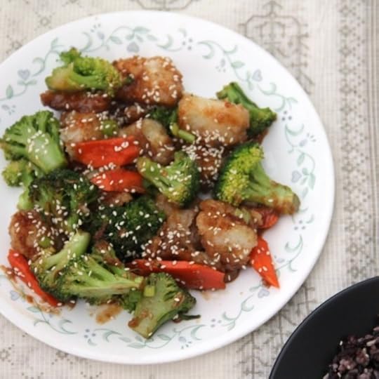 Sesame Chicken or Fish