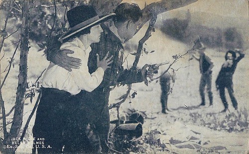 Jack Hoxie and Helen Holmes