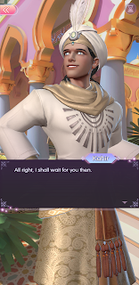 Prince Kahir, a love interest in Magic Lamp