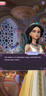 Kahir's mother, Queen Scheherazade