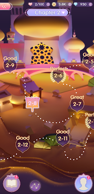 Story map of the Full Moon Kingdom, inspired by Disney's Agrabah