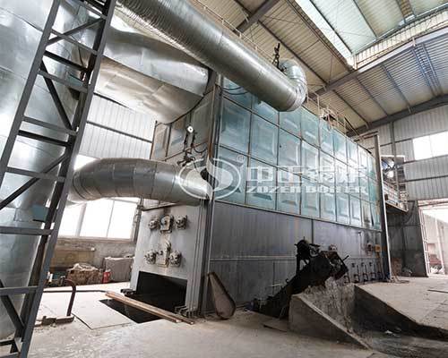 Biomass thermal fluid heater