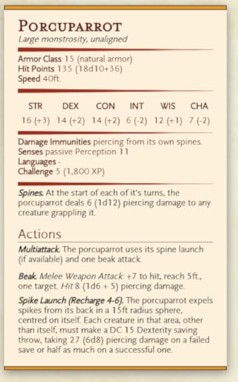 The stat block as I see it - made on homebrewery.naturalcrit.com
