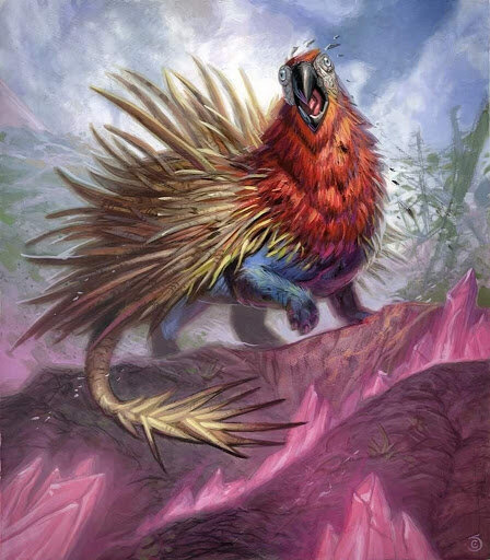 What a strange one - art by Chris Seaman