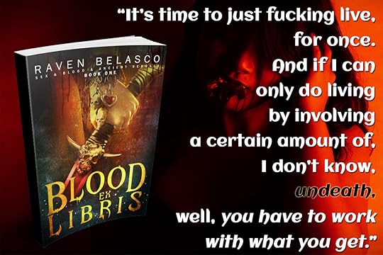 Blood Ex Libris Raven Belasco vampire dark fantasy