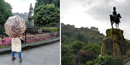 View of Edinburgh castle